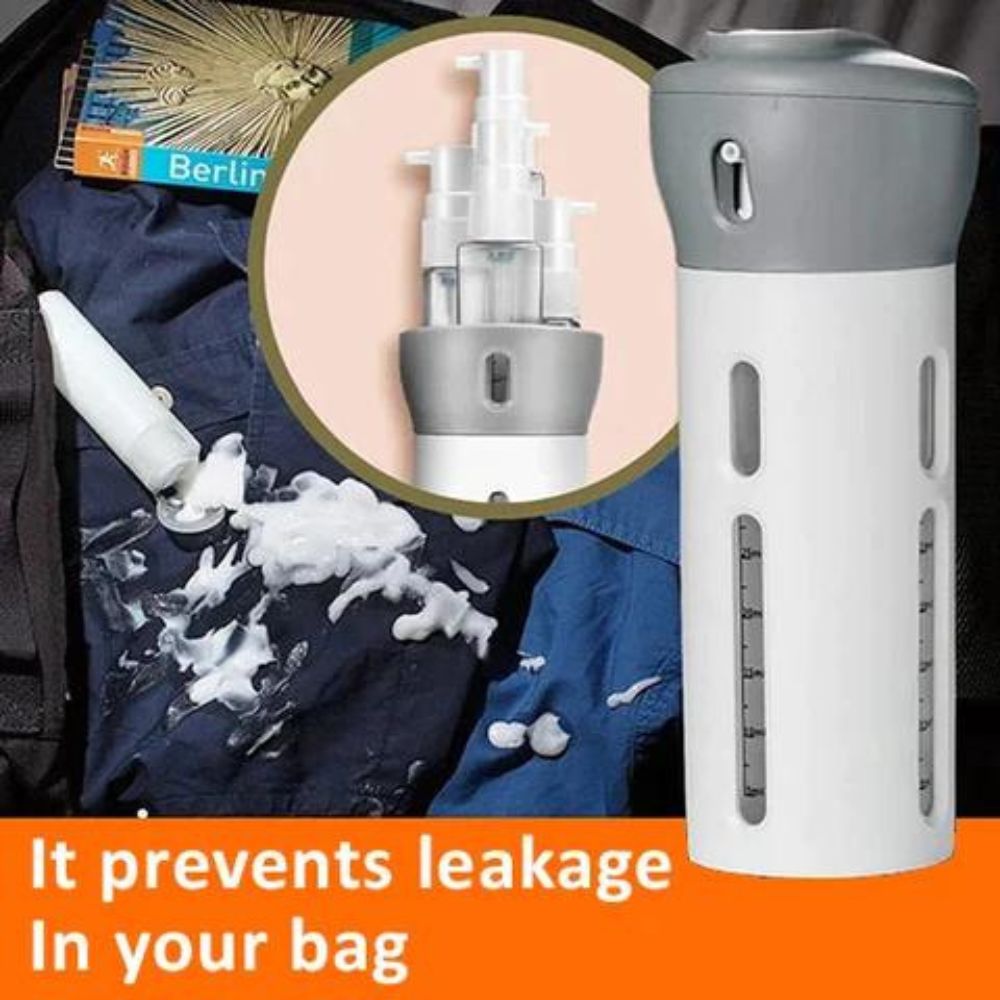 4 in 1 Travel Carry Bottle