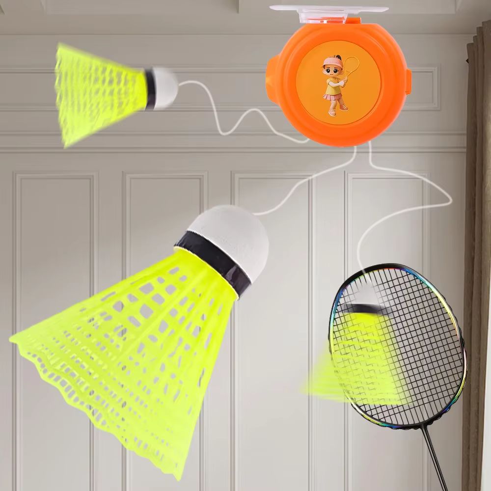 Indoor Self Practice Badminton Trainer