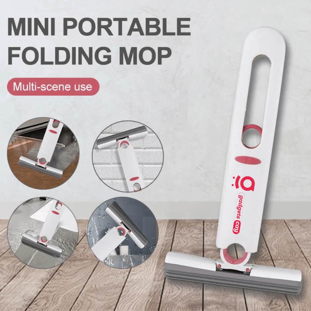 Portable Self-Squeeze Mini Mop