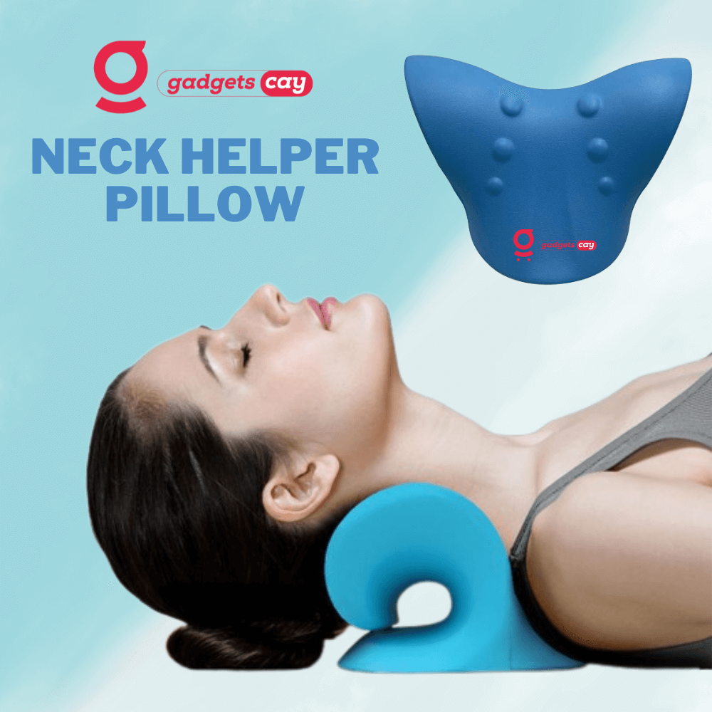 Neck Shoulder Traction Massage Pillow