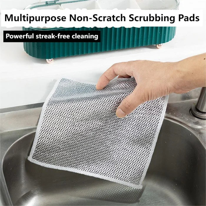 Multipurpose Stainless Steel Scrubber (20X20 CM)(Pack Of 5)