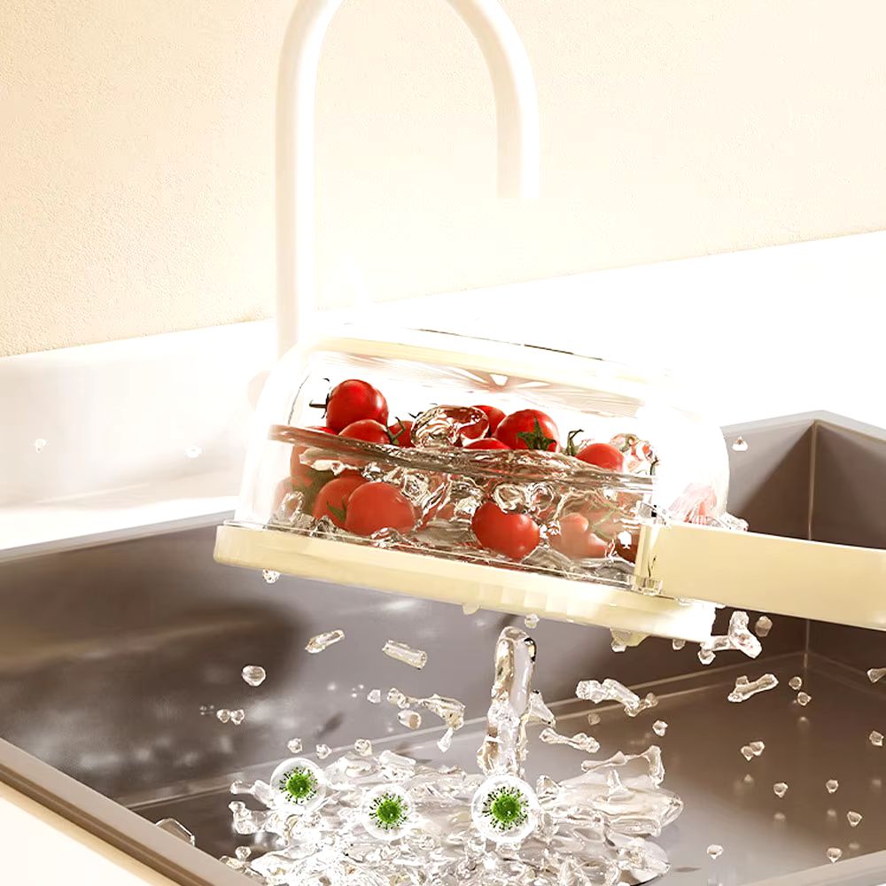 Multifunctional Fruit & Vegetable Drainer Bowl