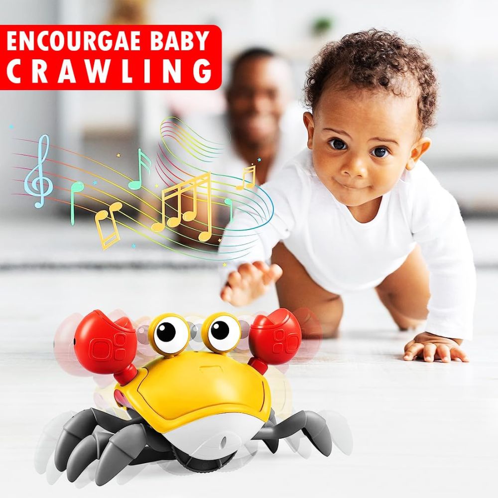 CuteCrab Crawling Toy