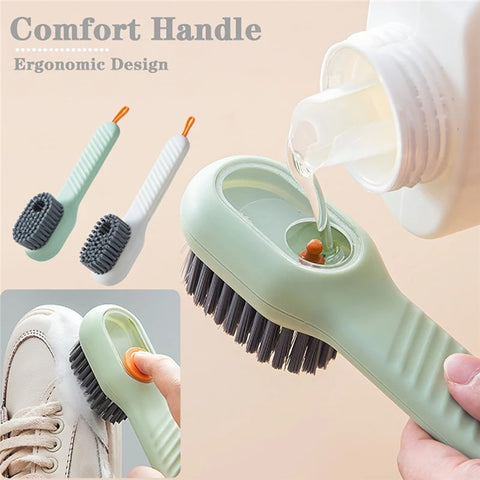 Multifunctional Cleaning Brush With Soap Dispenser ( Buy 1 Get 1 Free)
