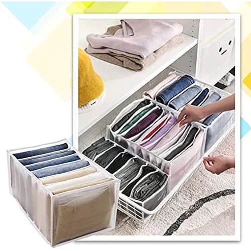 7 Grid Washable Cloth Organizer - GadgetsCay