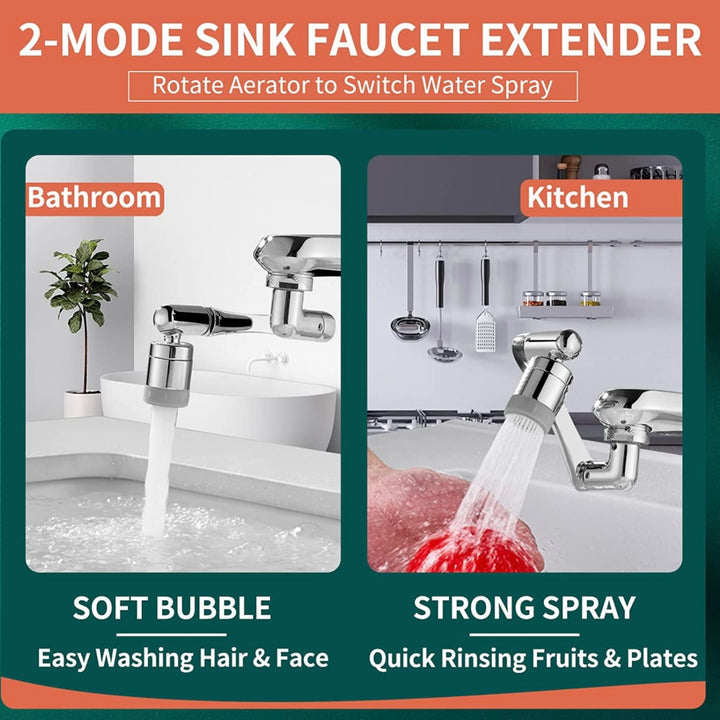 Flowflex 1080 Degree Faucet Multifunctional Rotatable Extension