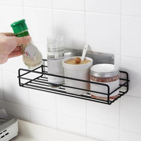 Kitchen/Bathroom Self Adhesive Storage Rack - GadgetsCay