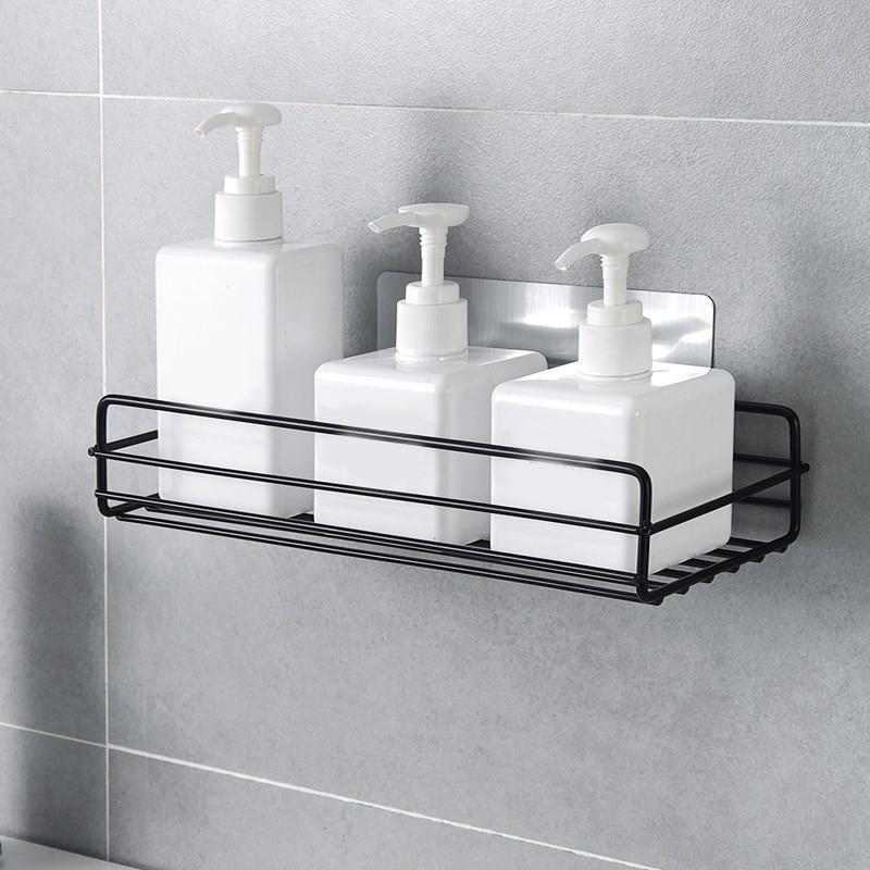 Kitchen/Bathroom Self Adhesive Storage Rack - GadgetsCay