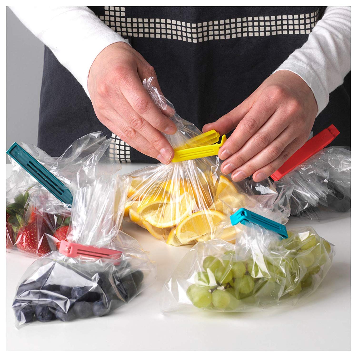 Multipurpose Plastic Packets Sealer Clip (Pack of 18) - GadgetsCay