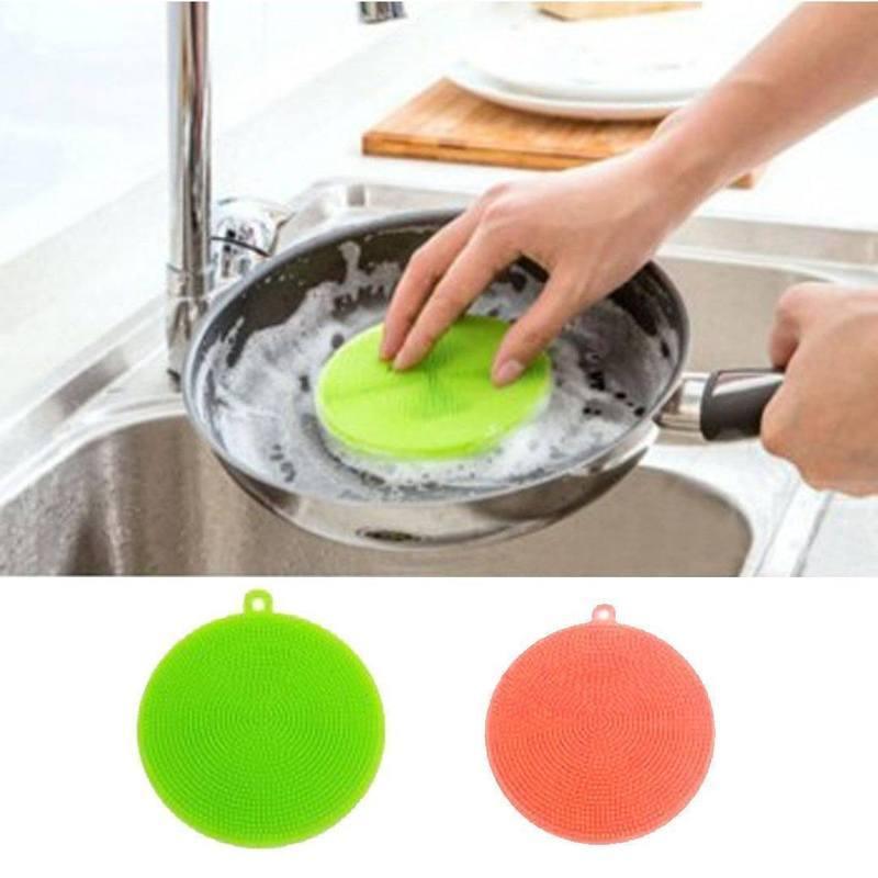 Silicone Multi Purpose Scrubber (Pack Of 4 ) - GadgetsCay