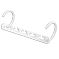 Space Saving 5 Hook Flexible Hanger (Pack Of 8 Hangers) - GadgetsCay