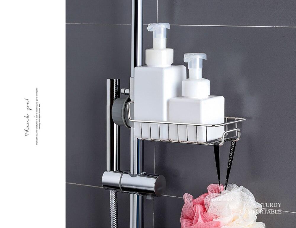 Stainless Steel Faucet Hanging Shelf - GadgetsCay